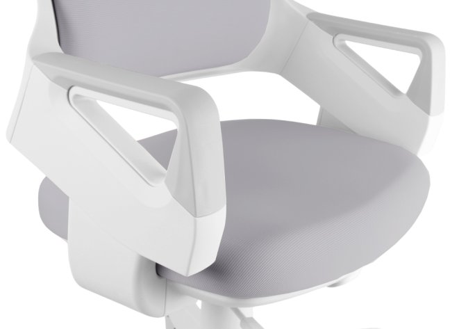 Dětská rostoucí židle Neoseat KIDDY FIVE — látka, pratelný potah, šedá