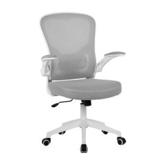 Dětská otočná židle Neoseat LEXI — látka, šedá