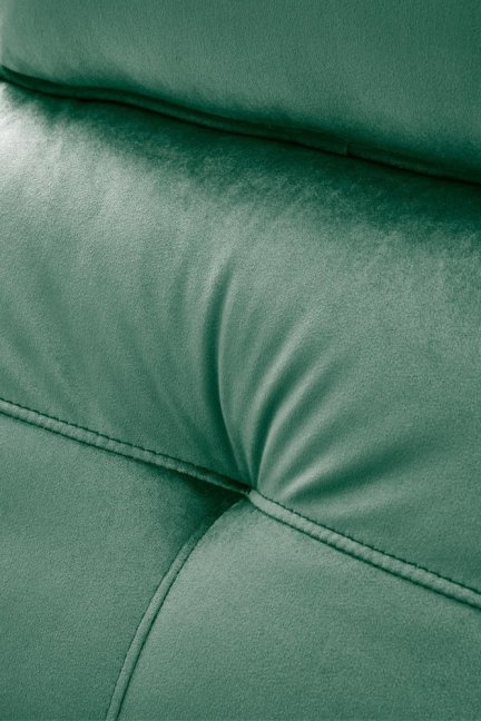 TV křeslo SEMIR II s elektrickým polohováním a masáží — látka, zelená