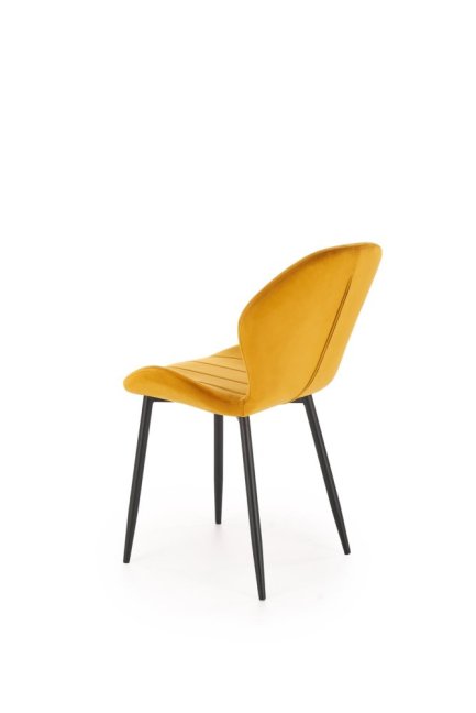 Jídelní židle WILLIAM — kov, samet, více barev