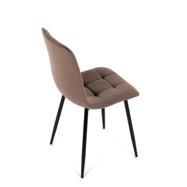 Jídelní židle THEO II — kov, samet, více barev - Barevné varianty židle THEO II: Modrá