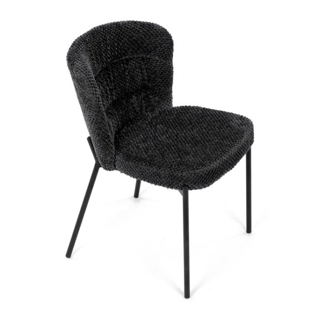 Jídelní židle TUATA — kov, látka, více barev - Barevné varianty jídelní židle TUATA: Zelená