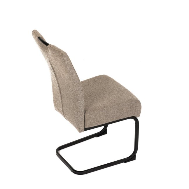 Jídelní židle MARLENE — kov, látka, více barev - Barevné varianty jídelní židle MARLENE: Šedá