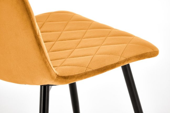 Jídelní židle BOB — kov, samet, více barev - Barevné varianty jídelní židle BOB: Šedá