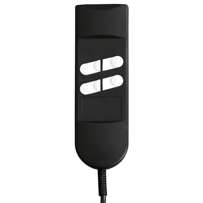 TV křeslo SARGON s elektrickým polohováním — 2 motory, látka, béžová