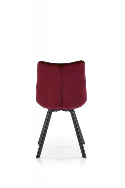 Jídelní židle JOEL — kov, látka, více barev - Barevné varianty židle JOEL: Růžová