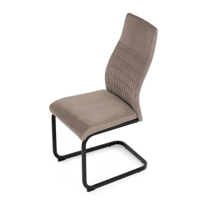 Jídelní židle SAMANTHA — kov, samet, více barev