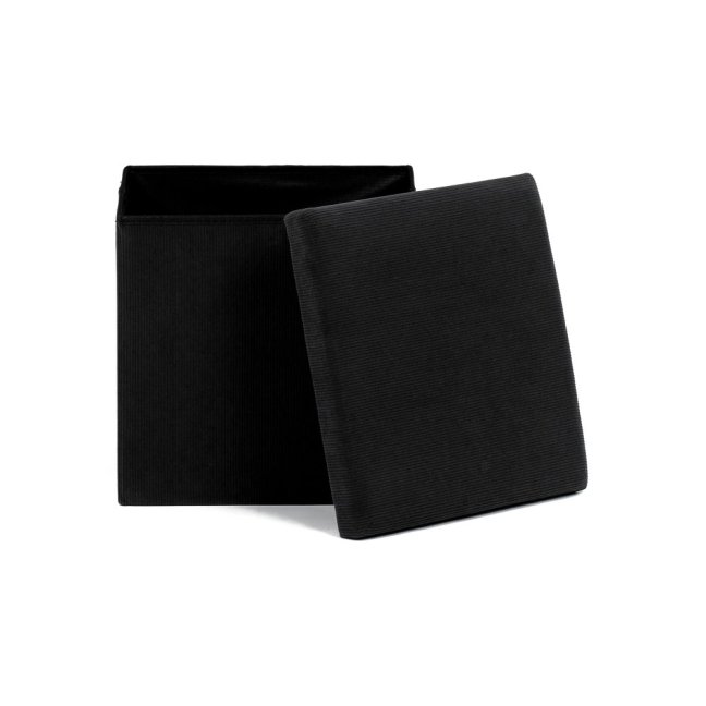 Taburet ADONIS s úložným prostorem — manšestr, více barev