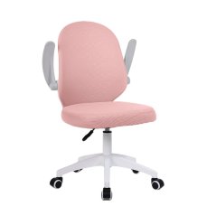 Dětská otočná židle Neoseat JUNI 012 — látka, růžová