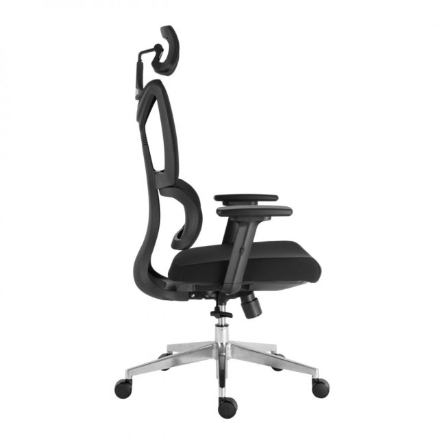 Kancelářská ergonomická židle Neoseat CALVANI — černá, nosnost 150 kg