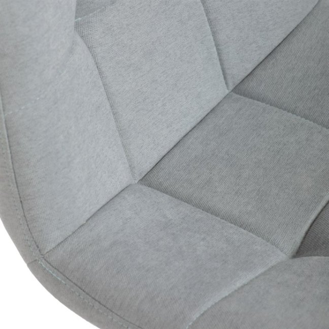 Jídelní židle MONDE — kov, látka, více barev - Barevné varianty jídelní židle MONDE: Stříbrná