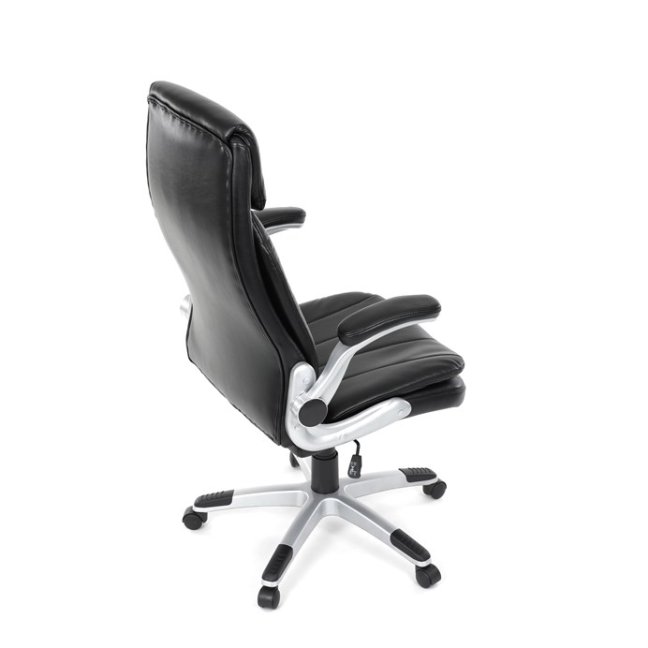 Kancelářské křeslo KURO — ekokůže, černá