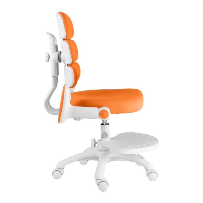 Dětská rostoucí židle Neoseat KIDDY THREE — látka, pratelný potah, oranžová