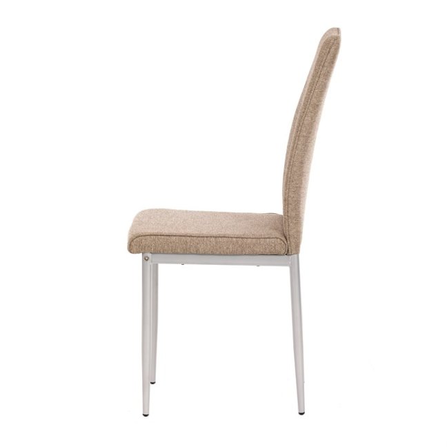 Jídelní židle MAUS — kov, látka, více barev - Barevné varianty jídelní židle MAUS: Krémová