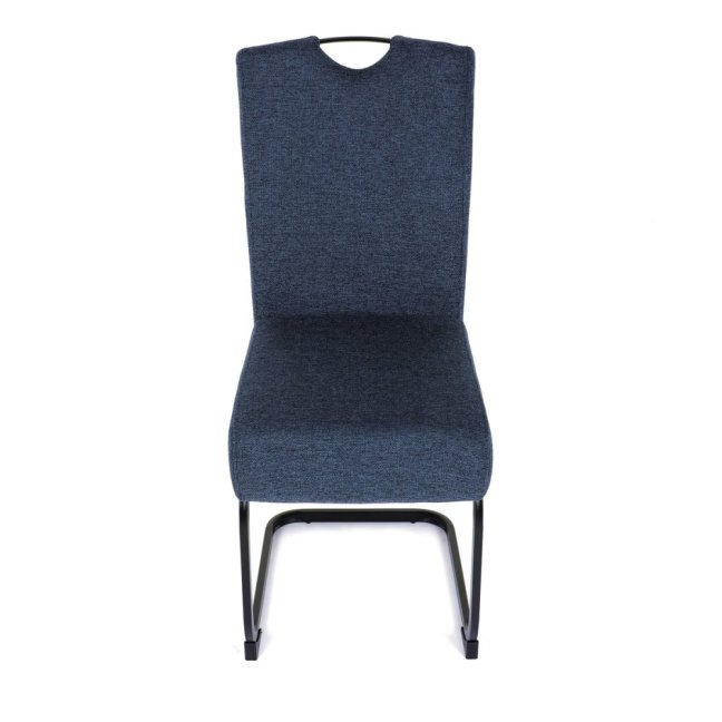 Jídelní židle MARLENE — kov, látka, více barev - Barevné varianty jídelní židle MARLENE: Šedá