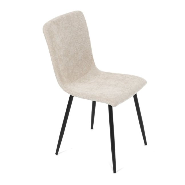 Jídelní židle ALEDA — kov, manšestr, více barev - Barevné varianty jídelní židle ALEDA: Červená