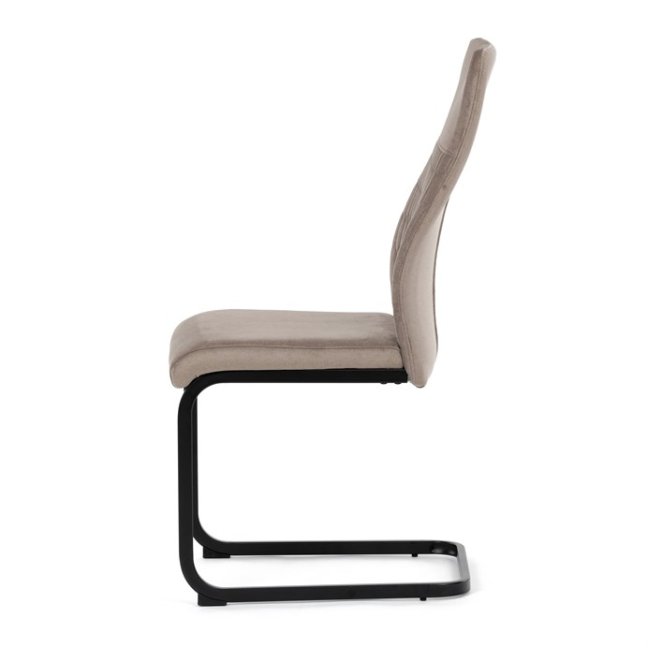 Jídelní židle SAMANTHA — kov, samet, více barev