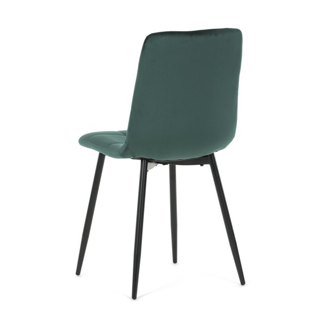 Jídelní židle THEO II — kov, samet, více barev - Barevné varianty židle THEO II: Modrá