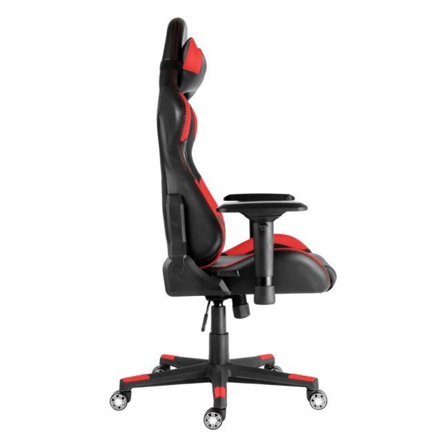 Herní židle Racing Pro ZK-012 — ekokůže, černá / červená