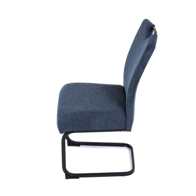 Jídelní židle MARLENE — kov, látka, více barev - Barevné varianty jídelní židle MARLENE: Šedá