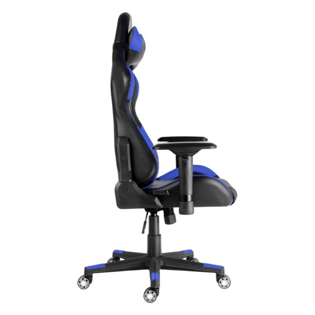 Herní židle Racing Pro ZK-012 — ekokůže, černá / modrá