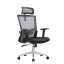 Kancelářská ergonomická židle Neoseat NOVELO — síť / látka, černá, nosnost 150 kg