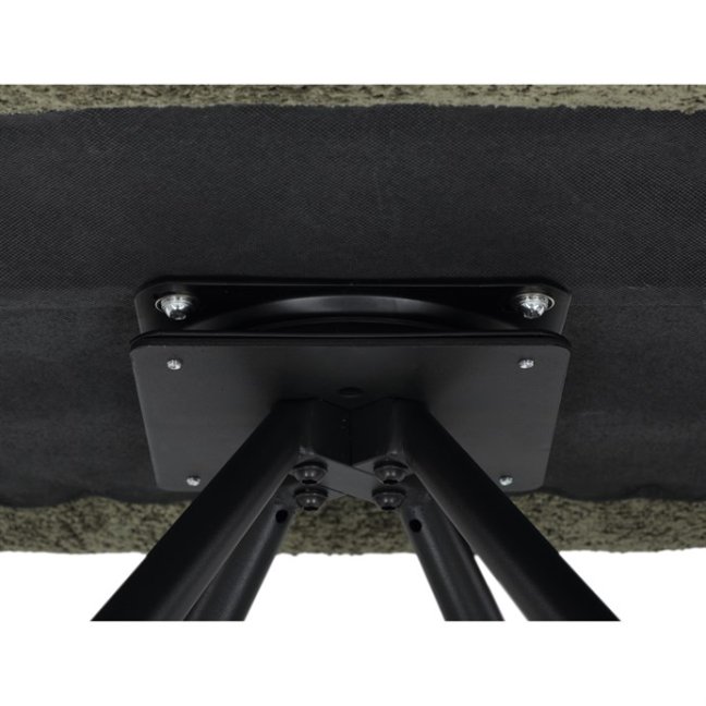 Jídelní otočné křeslo MANKA — kov, látka, více barev - Barevné varianty jídelního křesla MANKA: Šedá