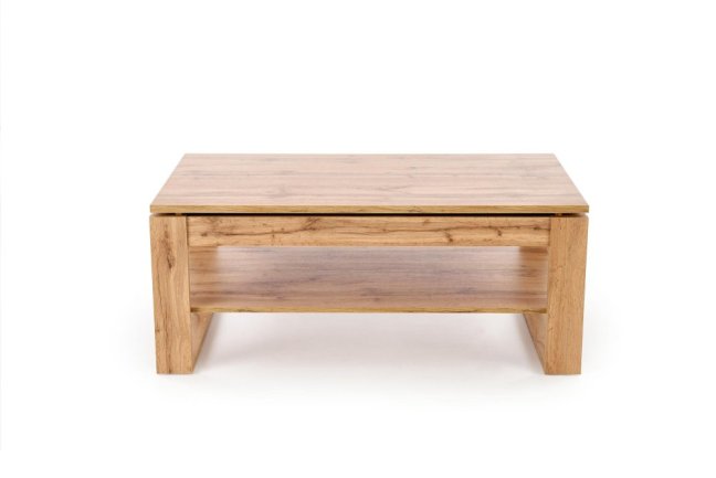 Konferenční stolek BETTY s úložným prostorem — 120x65x50 cm, dekor dub artisan