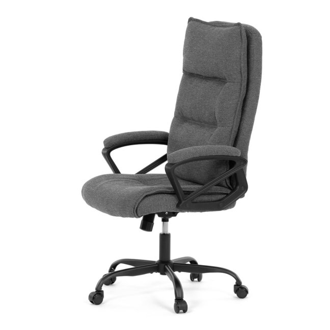 Kancelářské křeslo EBRO — látka, šedá