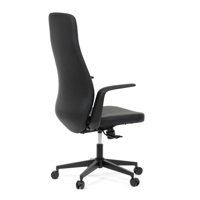 Kancelářské křeslo ERVIN — ekokůže, černá