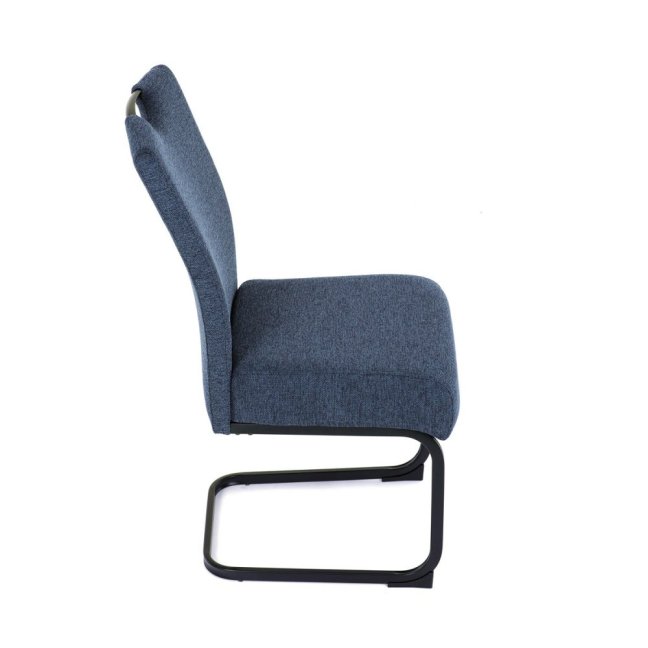 Jídelní židle MARLENE — kov, látka, více barev - Barevné varianty jídelní židle MARLENE: Šedá