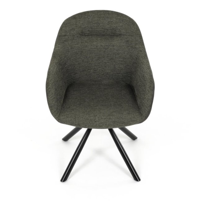 Jídelní otočné křeslo HILARY — kov, látka, šedá / více barev - Barevné varianty jídelního křesla HILARY: Šedá