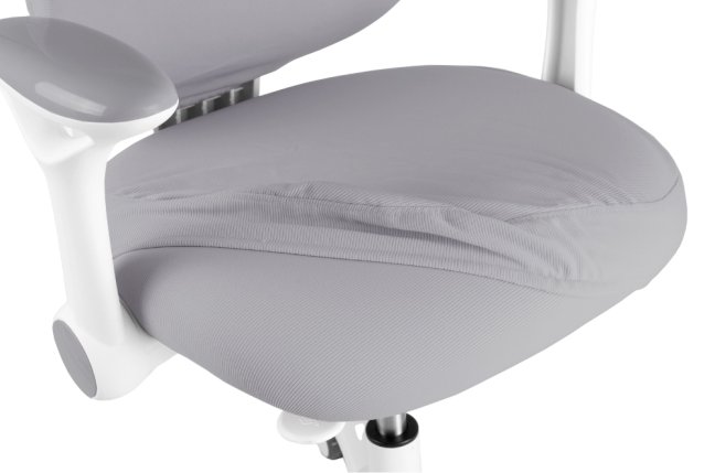 Dětská rostoucí židle Neoseat JUNI 007 — látka, pratelný potah, šedá (rozbaleno)