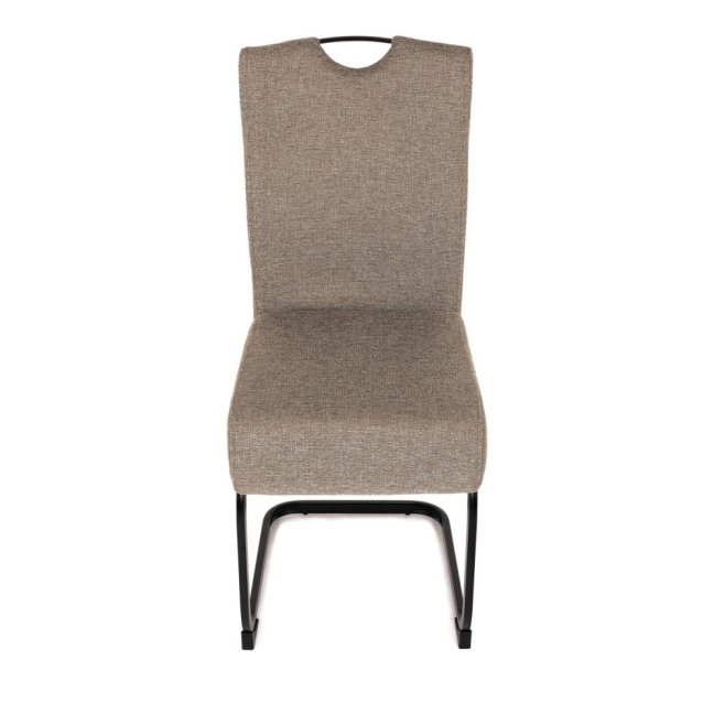 Jídelní židle MARLENE — kov, látka, více barev - Barevné varianty jídelní židle MARLENE: Šedá