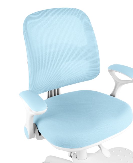 Dětská rostoucí židle Neoseat JUNI 020 — látka, pratelný potah, modrá