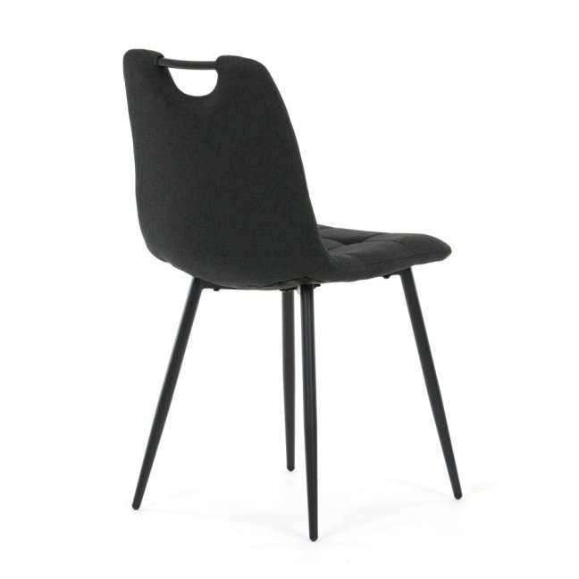 Jídelní židle KLAUDIUS — kov, látka, nosnost 150 kg, více barev - Barevné varianty jídelní židle KLAUDIUS: Šedá