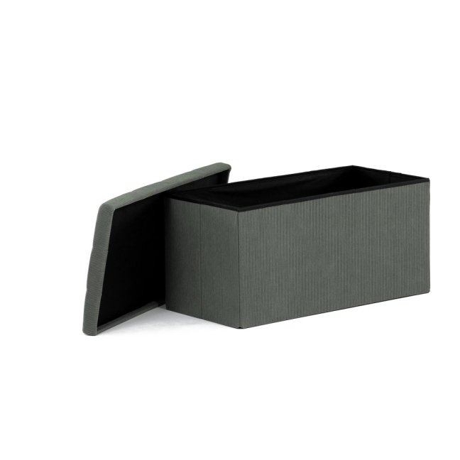 Taburet AFRODITE s úložným prostorem — manšestr, více barev