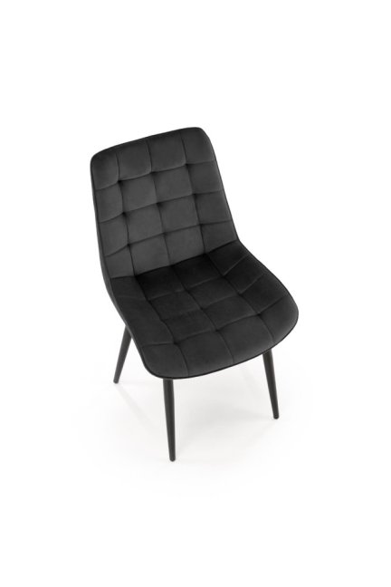 Jídelní židle GANSO — kov, samet, více barev