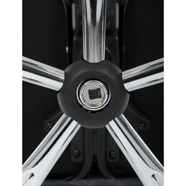 Kancelářská otočná židle MALFE — látka, šedá