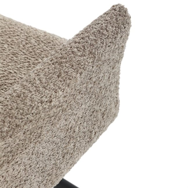 Jídelní otočné křeslo MANKA — kov, látka, více barev - Barevné varianty jídelního křesla MANKA: Šedá