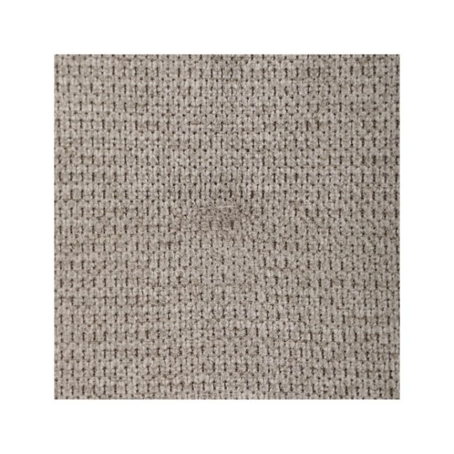 Jídelní otočné křeslo PAMELA — kov, látka, lanýžová