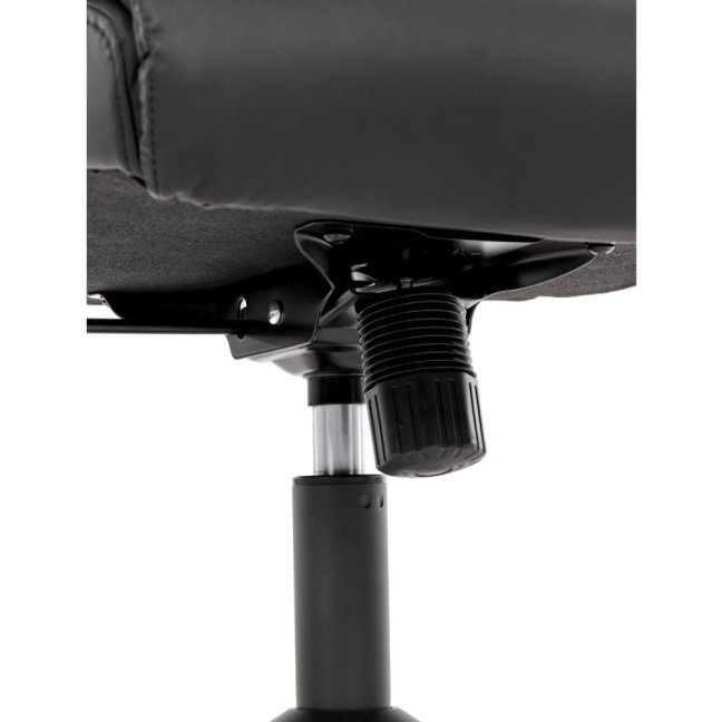 Kancelářské křeslo PEDRO — ekokůže, černá