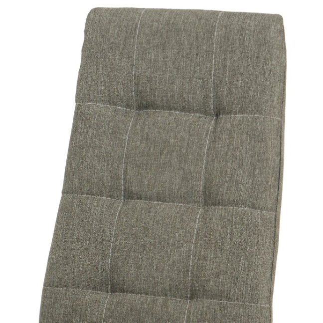 Jídelní židle LALI — kov, látka, béžová