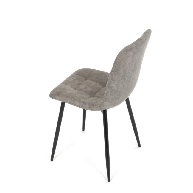 Jídelní židle THEO III — kov, látka vintage, více barev - Barevné varianty židle THEO III: Černá