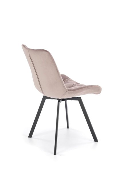 Jídelní otočná židle ROSITA — kov, látka, černá / více barev