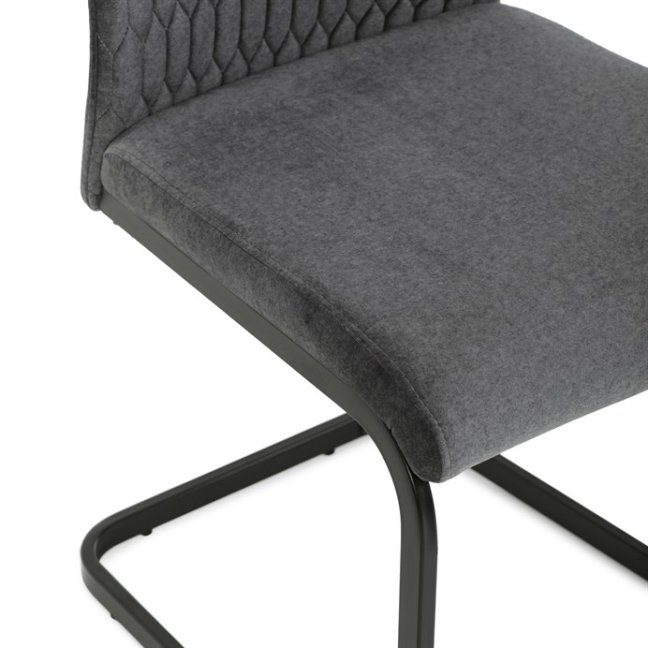 Jídelní židle SAMANTHA — kov, samet, více barev