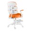 Dětská rostoucí židle Neoseat KIDDY THREE — látka, pratelný potah, oranžová