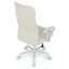 Kancelářská otočná židle NALEM — látka, krémová