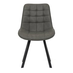 Jídelní židle DRAKAR — kov, látka vintage, více barev