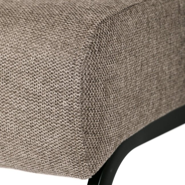 Jídelní židle MARLENE — kov, látka, více barev - Barevné varianty jídelní židle MARLENE: Šedá